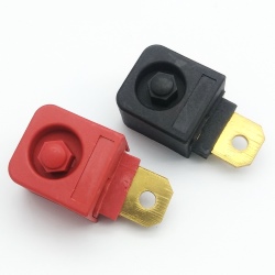 Battery terminals HM-678 300A pair (red+black)