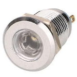 Vandal-proof indicator GQ12F-D/12/W  indicator light White LED