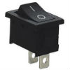 Key switch<gtran/> KCD1-101-1 ON-OFF 2pin black, steel<gtran/>