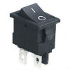 Key switch<gtran/> KCD1-201-4 ON-OFF 4pin black<gtran/>