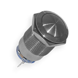 Anti-vandal button LAS1-19B-11L Without illumination, with fixation