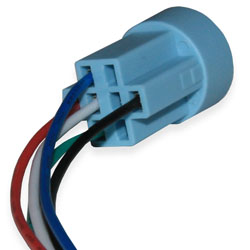 Switch socket, diameter 19mm 5-pin