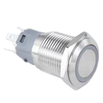 Кнопка Антивандальна<gtran/> HSC16F-11EZ/J/N 12-24V AC/DC RGB LED