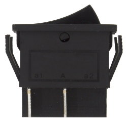 Перемикач клавішний KCD7-301 ON-OFF 6pin Black