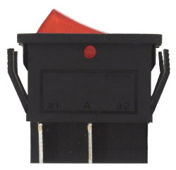 Переключатель клавишный KCD7-301 ON-OFF 6pin RED