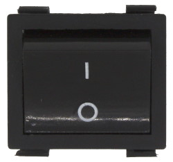 Перемикач клавішний KCD7-302 ON-ON 9pin Black