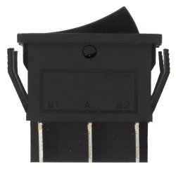 Перемикач клавішний KCD7-302 ON-ON 9pin Black