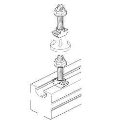 T-bolt 40x40 M8x25