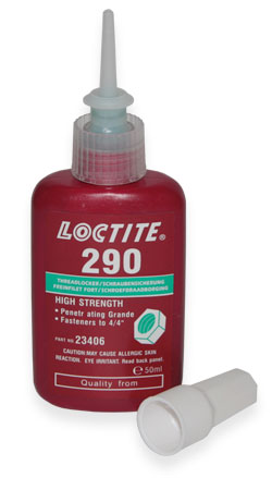 Різьбовий фіксатор анаеробний LOCTITE-290 [50 мл] високопроникаючий