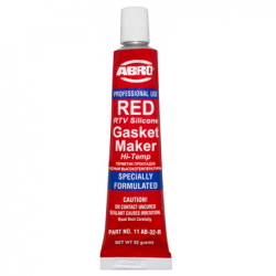 Герметик силікон ABRO червоний 12 AB-32-R RED RTV Silicone Gasket Maker 32г