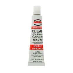 Герметик силикон ABRO прозрачный 12 AB-32-R CLEAR RTV Silicone Gasket Maker 32г