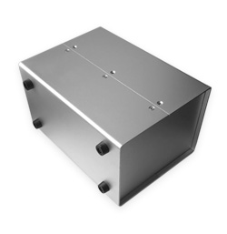 Aluminum housing KH-195-12 180*140*250MM Silver