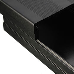 Корпус алюмінієвий 100*76*35MM aluminum case BLACK