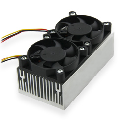 Радиатор алюминиевый 53*31*100MM aluminum heat sink