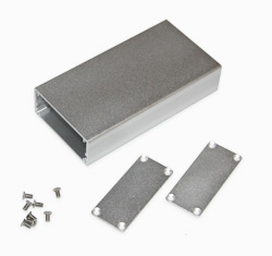 Корпус алюмінієвий 110*57*24MM aluminum case SILVER