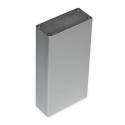 Корпус алюмінієвий 110*57*24MM aluminum case SILVER