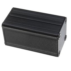 Корпус алюмінієвий 50*25*25MM aluminum case BLACK