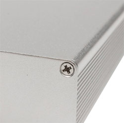 Корпус алюминиевый 100*74*29MM aluminum case SILVER