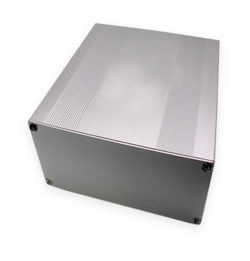 Корпус алюминиевый 200*145*68MM aluminum case SILVER