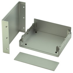 Aluminum housing 65*185*160MM KH-195-2 Silver