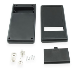 Housing 135 * 70 * 24mm Shell 2-03-1 black for batteries, window