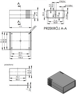 Корпус KM42N ABS