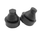 Rubber foot<gtran/> TNF-8 D=13mm H=11.5mm Black<gtran/>