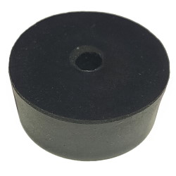 Rubber foot XD1808 D=18mm H=8mm Black