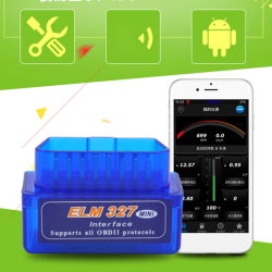 Удлинитель с выключателем OBD2 16pin Extend 0.6м плоский кабель