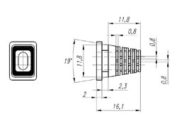 Flexible input R5 Black