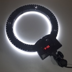  Table circular photolamp  9601LED-12 dimm 240LED, 24W, 3024lux, 3200-5500K