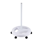 Floor stand on wheels FS3 for lamps, ring loop