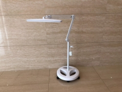 Floor stand on wheels FS3 for lamps, ring loop