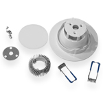 Assembly kit<gtran/> Ceiling light 3W plastic, gray<gtran/>