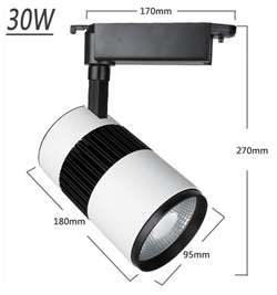 Housing  Downlight 30W, COB, 180 * 95 * 270