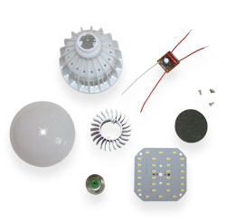 Assembly kit  Lamp LED 15W cold light