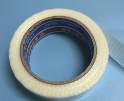 Fiberglass reinforced tape Lian Li Tape 10P66, roll 40mm x 25m TRANSPARENT