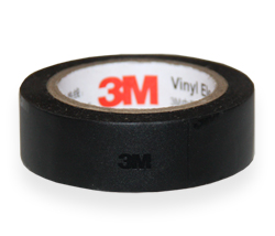  Electrical tape 3M 1500 PVC BLACK [18mm x 10m]