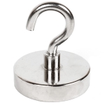  Neodymium Hook Magnet D75, N42