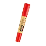 Permanent marker<gtran/> double G-0908, 6+2mm, red<gtran/>