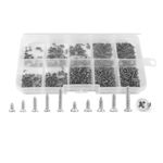 Set of stainless steel screws KA1.2, KA1.4 500pcs. stainless steel 304