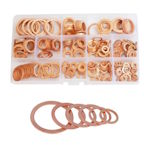 Copper washers set M5-M20 280pcs.