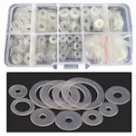 Set of insulating washers M3-M6 500pcs. hard PVC