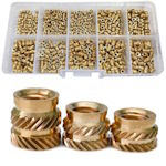 Set of mounting sleeves M2-M3 500pcs. brass