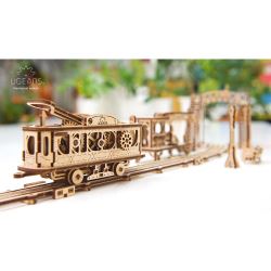 Model  Tram line 3D puzzle