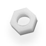 Nut<gtran/> M2.5 hex nut, plastic<gtran/>