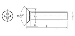 Galvanized screw M3x16mm sweat. PH