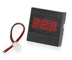  Panel digital voltmeter  DL91-20-LED (LED display, 80-300V AC)