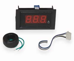 Panel ammeter  DL85-41T (LED, 100A AC) external trans