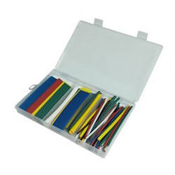 Set of colored heat shrink in a cassette 55 pcs.